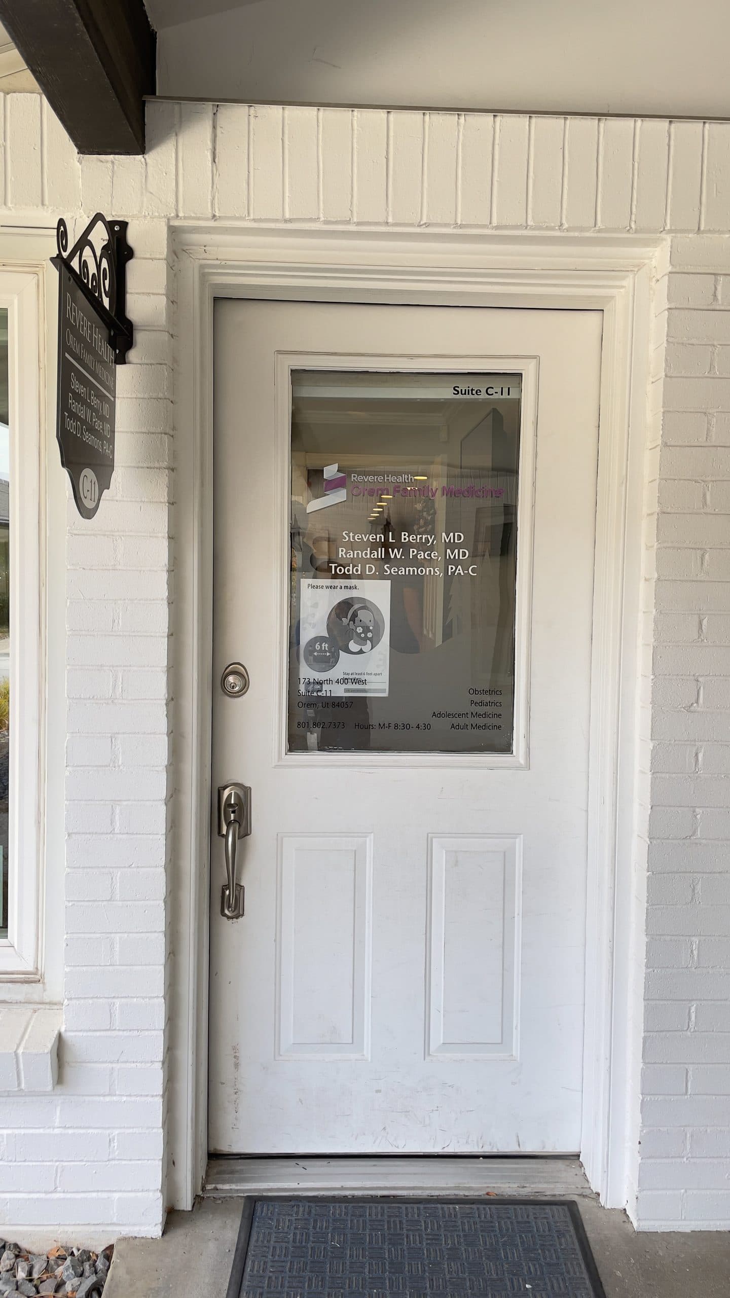 Image of Orem Family med front door