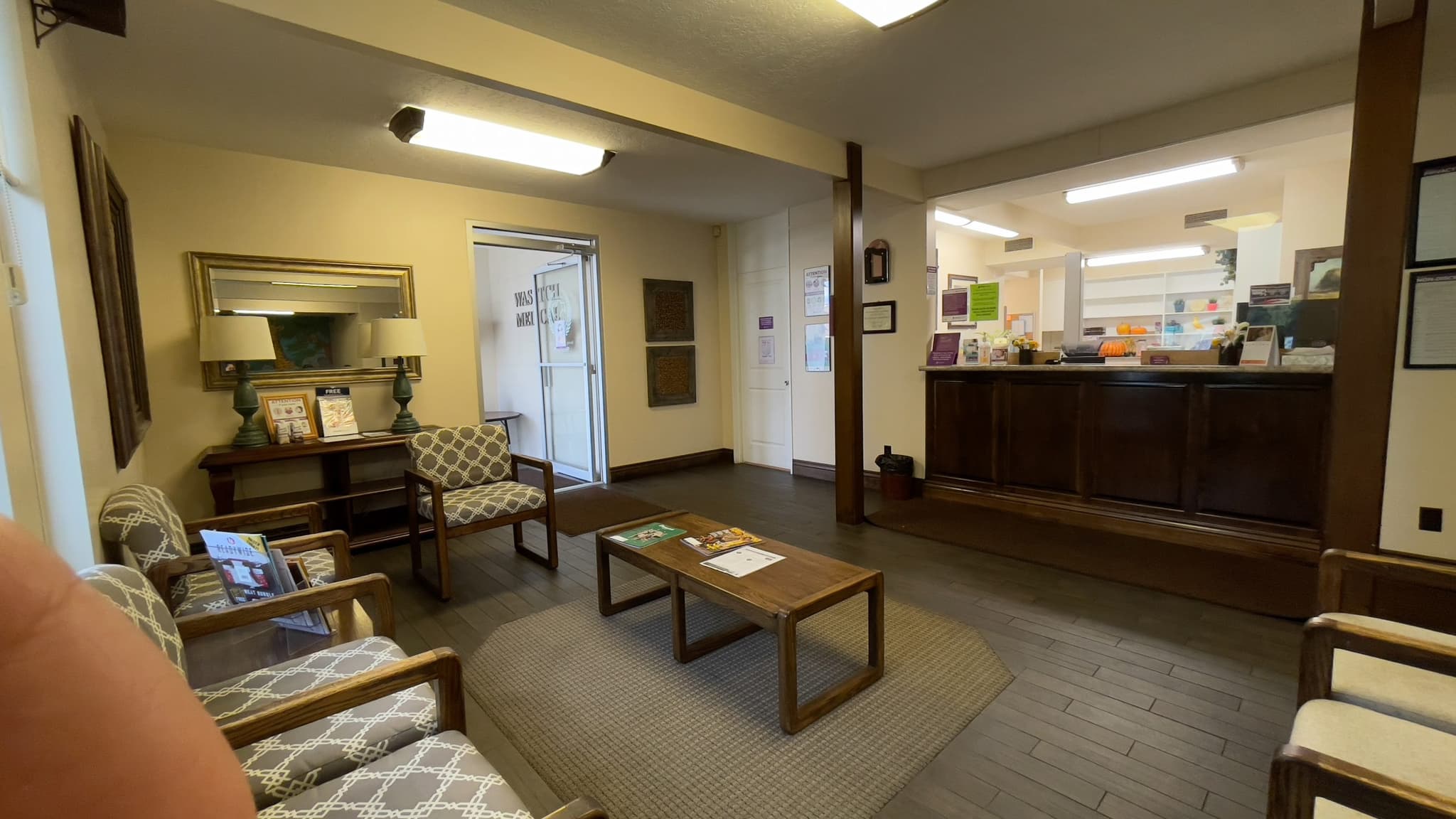 Image of Wasatch Family Med. Front desk