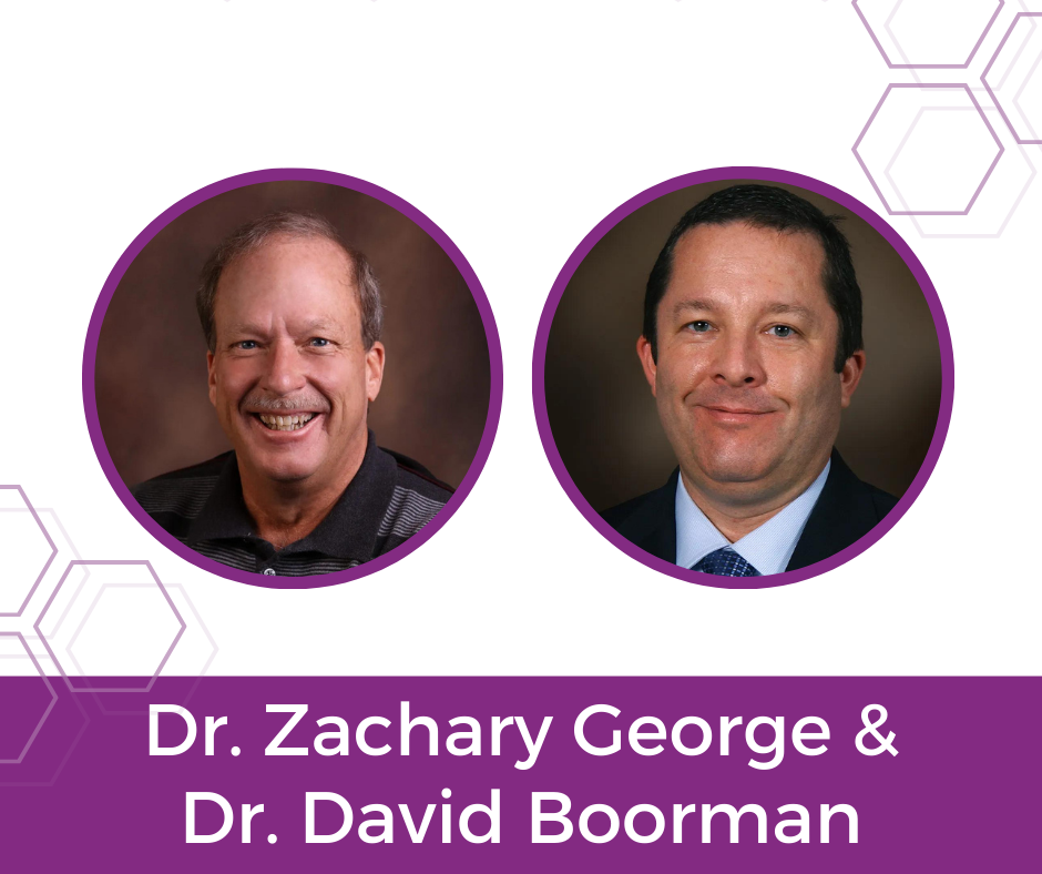 Zachary George, MD, and David Boorman, MD, leaving Revere Health