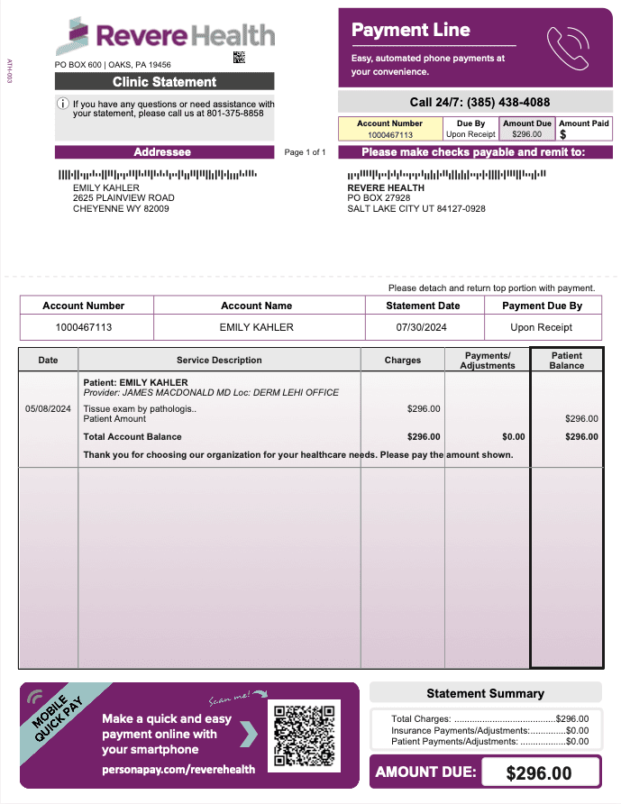 New Statement statement example - Page 1 of 2