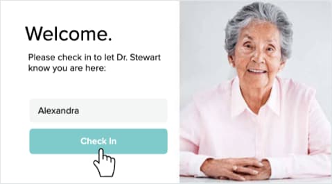 Telehealth Login Screen