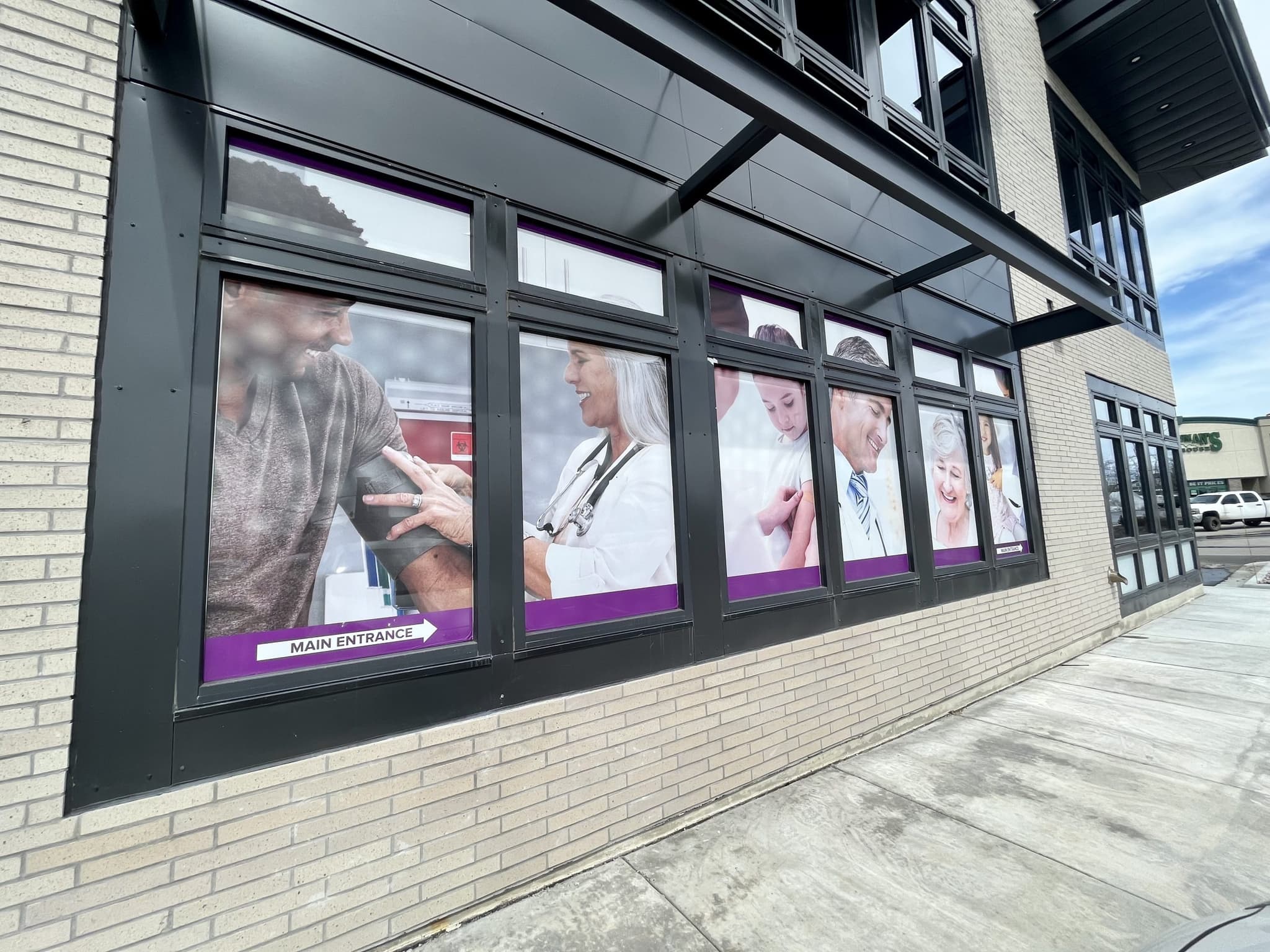 Image of windows with revere health graphics. Heber Family Medicine welcomes patients of all ages to receive high quality medical care. Schedule today.