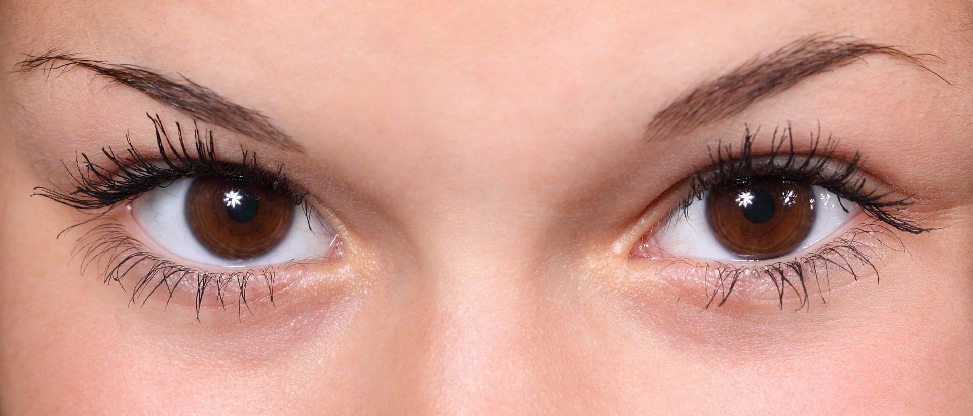 Picture of close up of woman's eyes