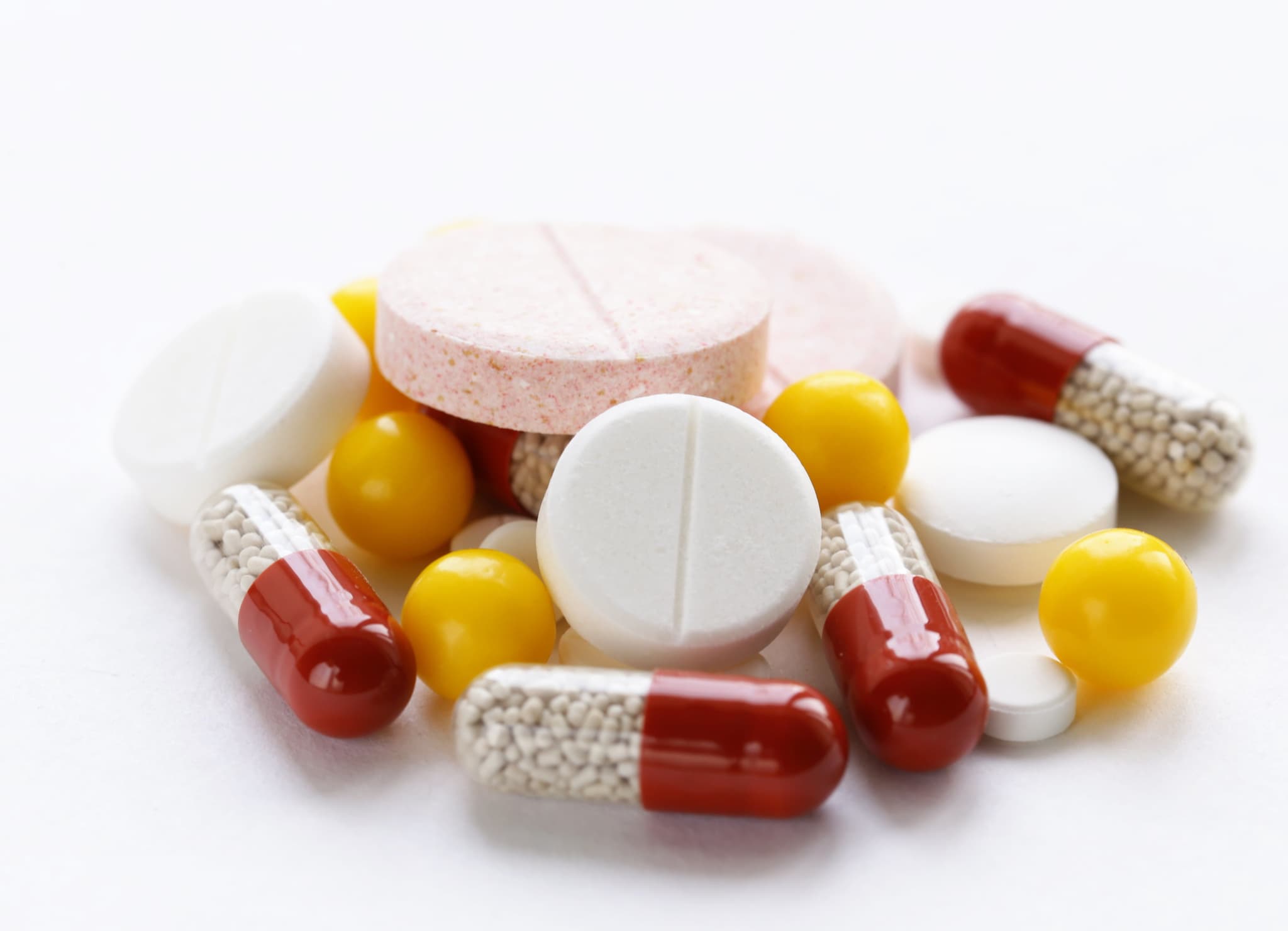 Picture of various pills