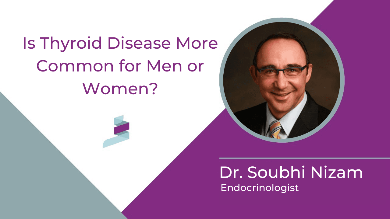 Is thyroid disease more common for men or women?