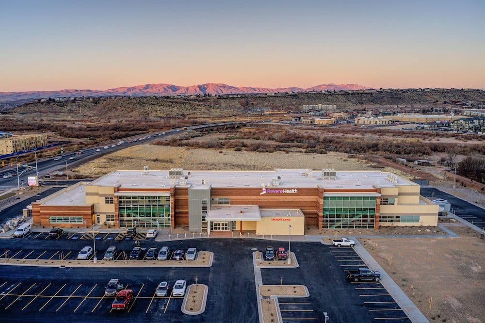 Image of Revere Health St. George Campus Drone View