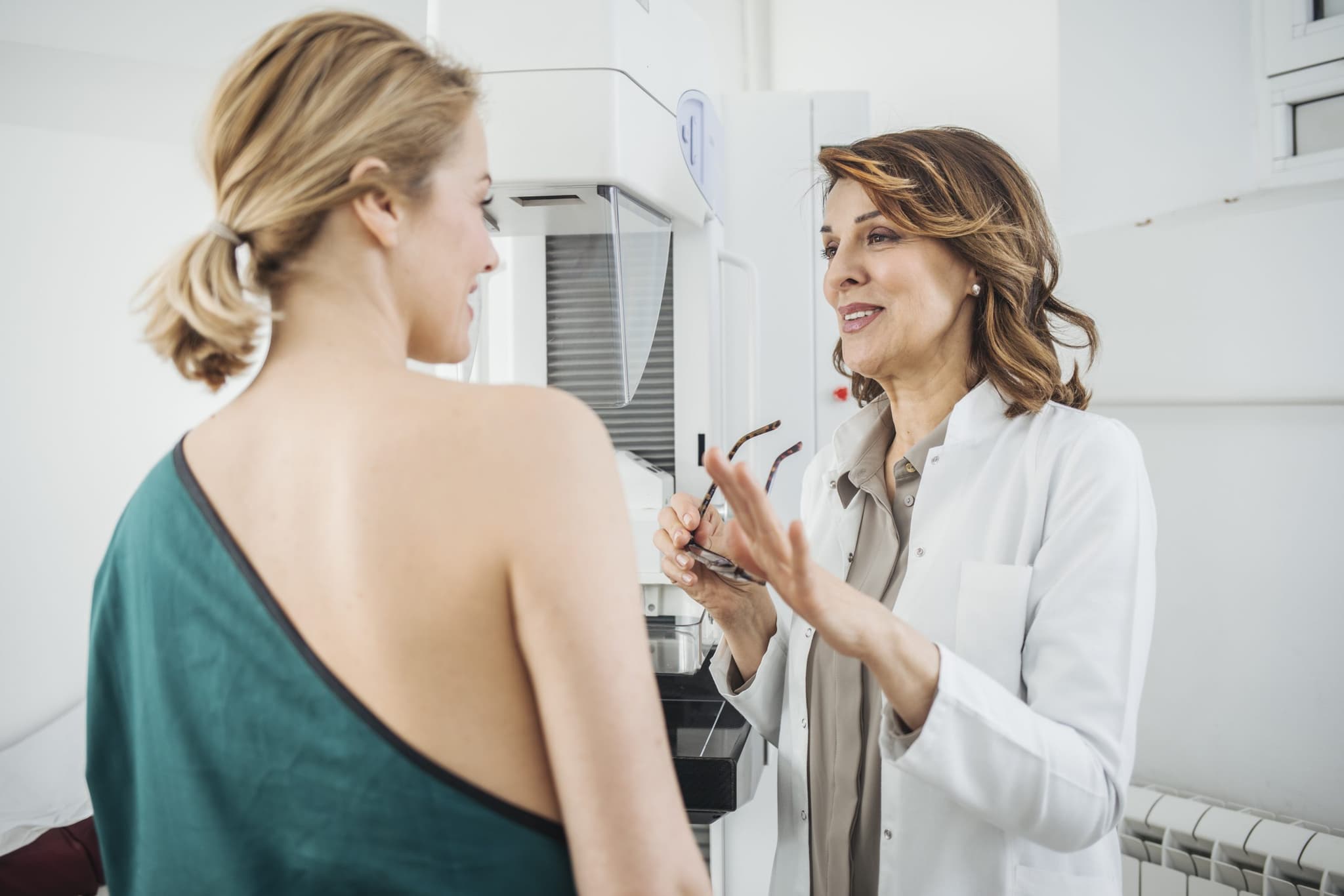 Picture of Woman Physician Talking With Her Patient