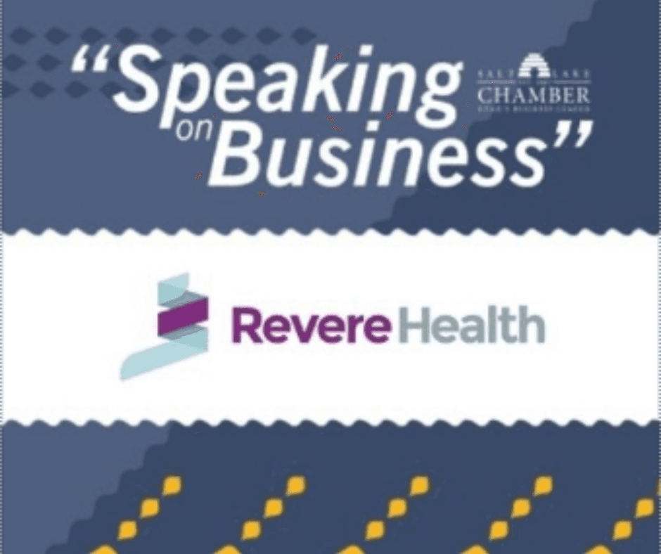 Image of Listen to "Speaking on Business" from the Salt Lake Chamber with Revere Health.