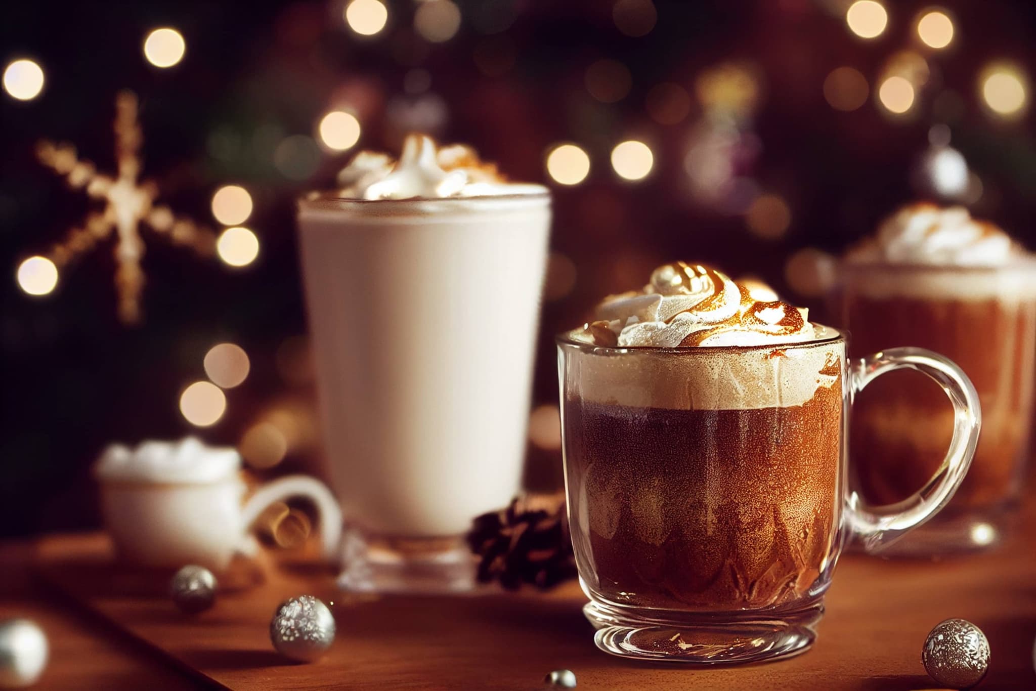 Picture of How to stay healthy this season while still indulging in your favorite holiday drinks. Here are some of the best and worst drink choices.