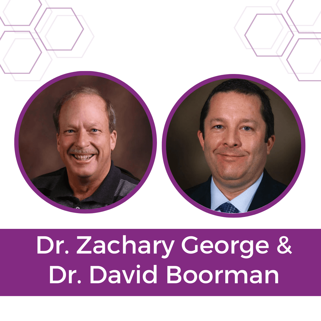 Image of Dr. Zachary George and Dr. David Boorman