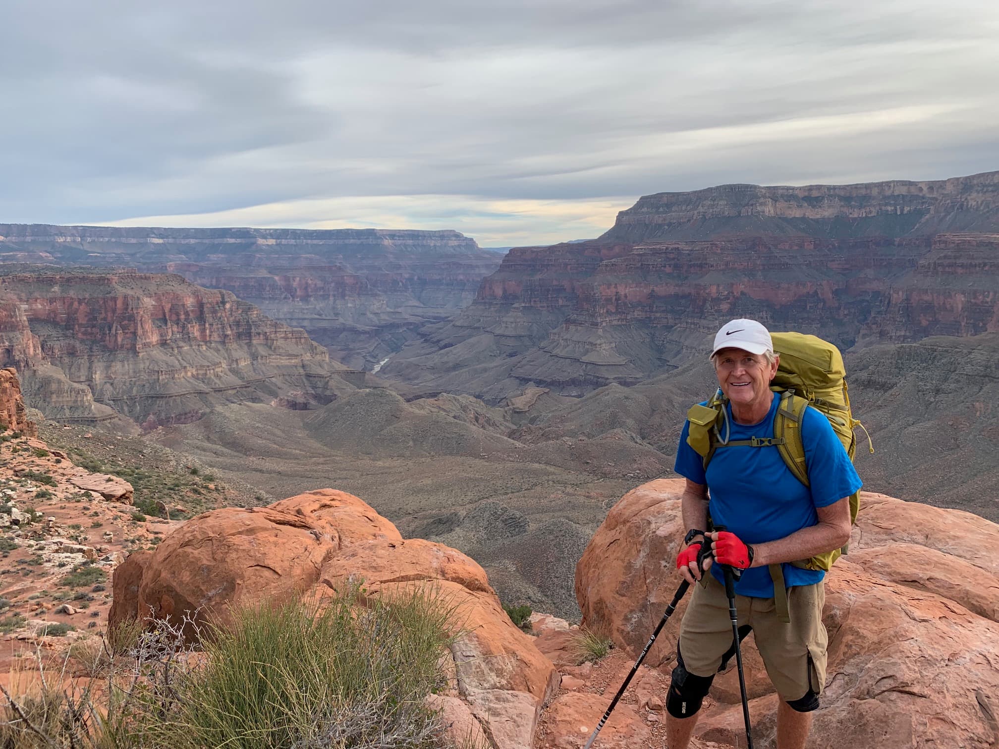 Stan Ricks hiking