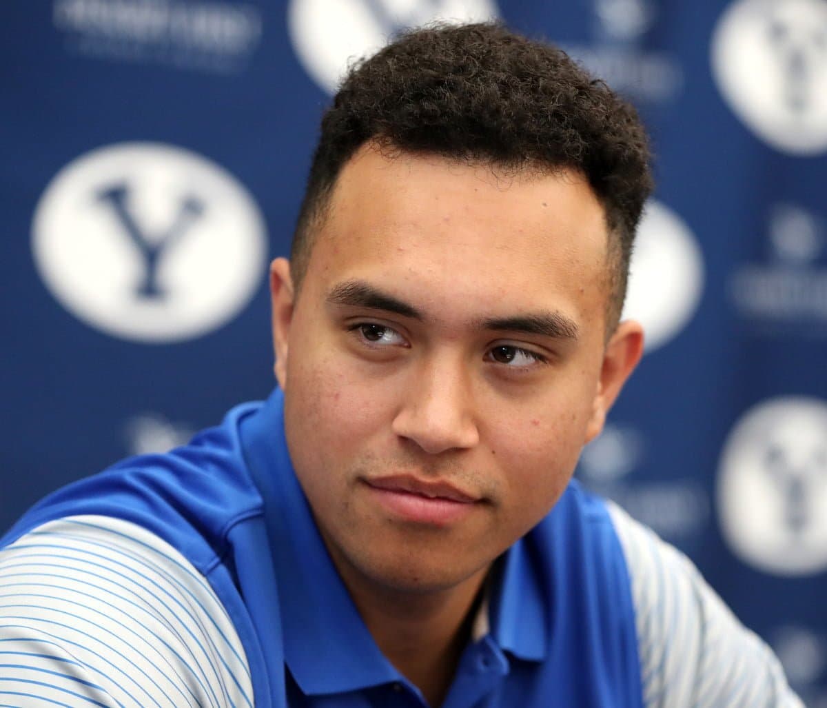 Image of BYU TE Moroni Laulu-Pututau undergoes groundbreaking ACL surgical procedure that should quicken his return to football