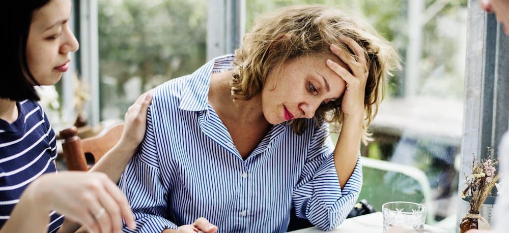 Picture of Stressed Woman without an appetite