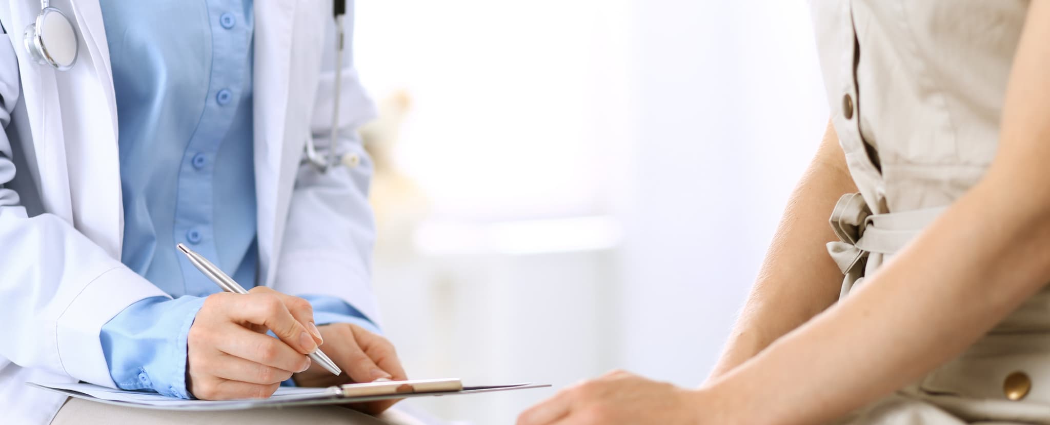 doctor explaining things to patient