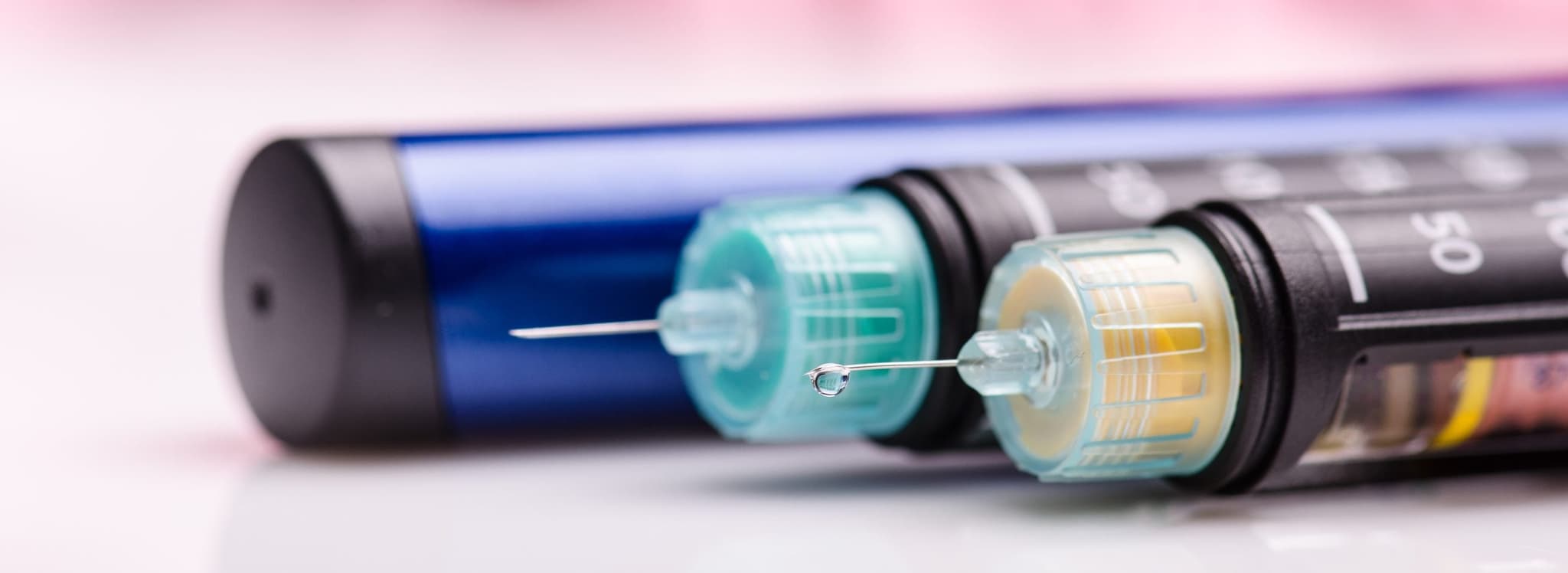 Picture of EpiPens on table