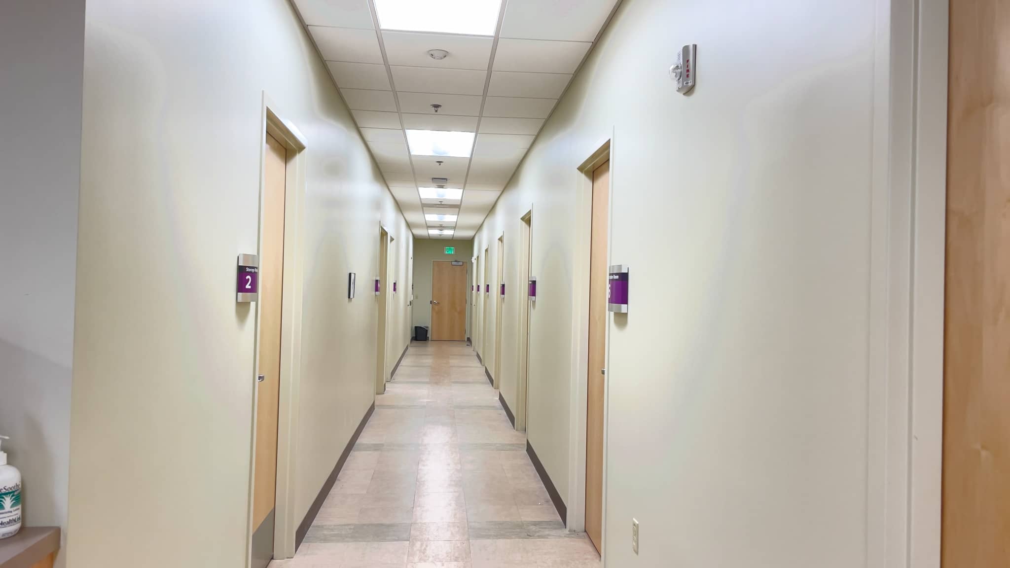 Image of Mountain Point revere health office hallway