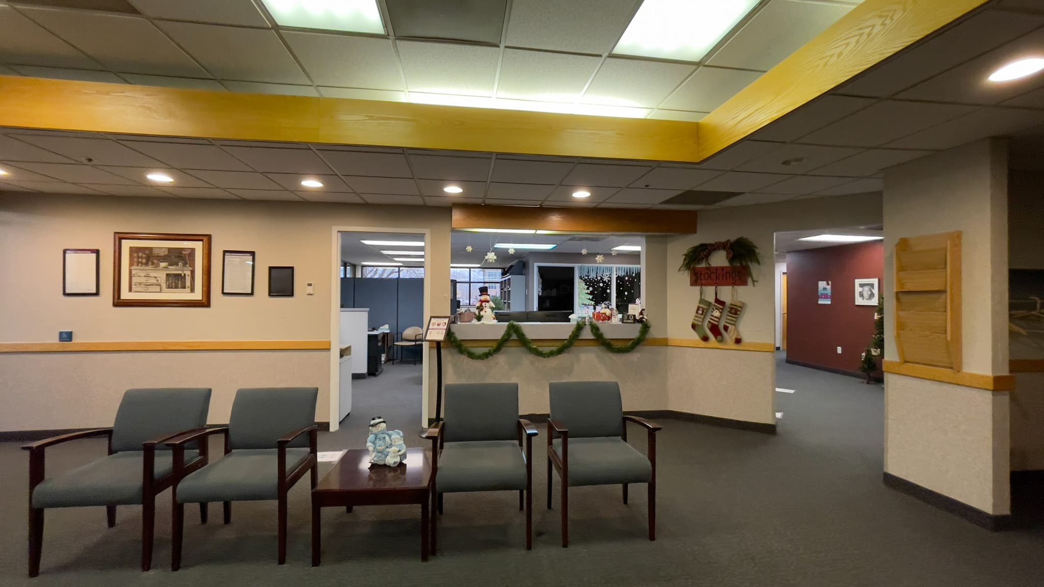 Image of North Valley AF clinic front desk