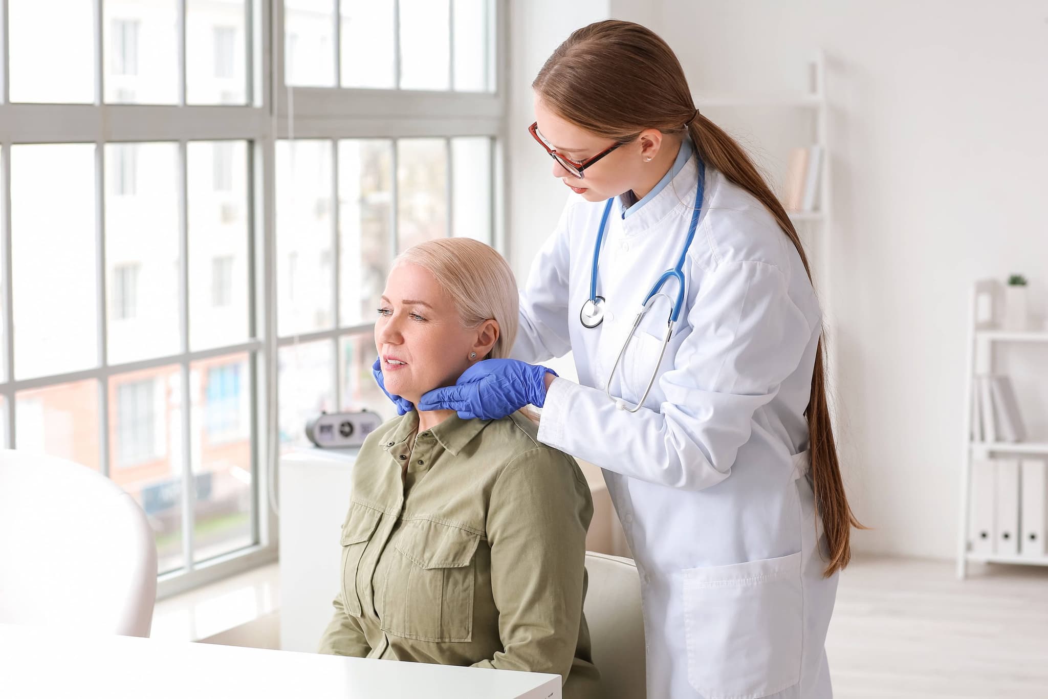 Picture of Screening for cancer early is important. Learn about screening for oral, head, and neck cancer.