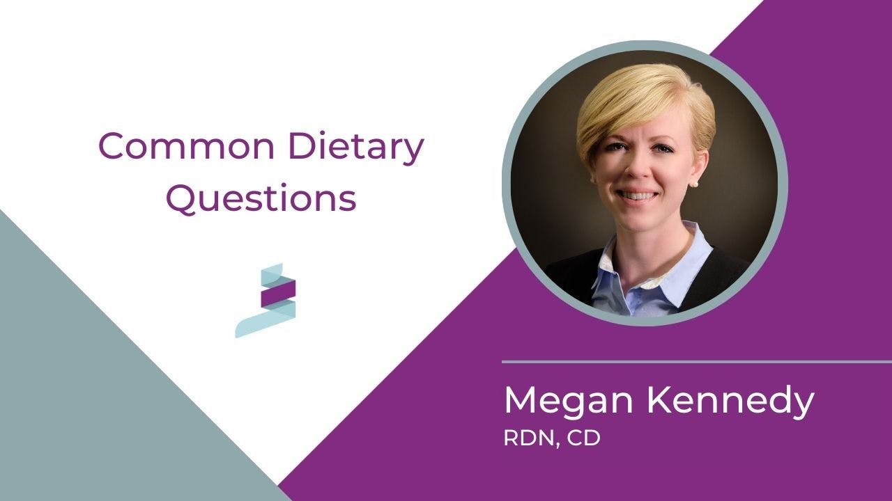 Common Dietary Questions